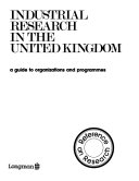 Industrial Research in the United Kingdom
