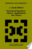 Functional Equations  History  Applications and Theory Book