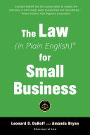 The Law (in Plain English) for Small Business (Fifth Edition)