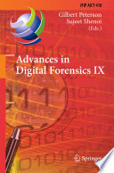 Advances in Digital Forensics IX Book