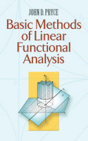 Basic Methods of Linear Functional Analysis