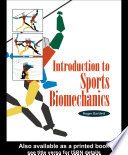 Introduction to Sports Biomechanics Book