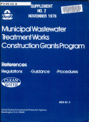 Municipal Wastewater Treatment Works Construction Grants Program
