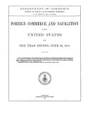 The Foreign Commerce and Navigation of the United States for the Year Ending