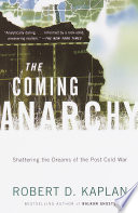 The Coming Anarchy PDF Book By Robert D. Kaplan