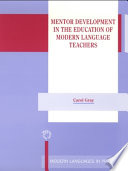 Mentor Development in the Education of Modern Language Teachers