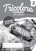 Tricolore 5e Edition Grammar in Action Workbook 3 (Pack of 8)