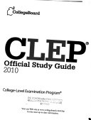 CLEP Official Study Guide 2010