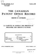 Scientific Canadian Mechanics' Magazine and Patent Office Record