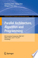 Parallel Architecture  Algorithm and Programming