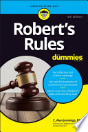 Robert s Rules For Dummies Book