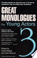 Great Monologues for Actors 3