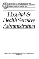 Hospital   Health Services Administration