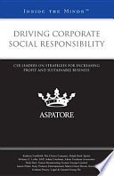 Driving Corporate Social Responsibility