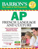 Barron s AP French Language and Culture with Audio CDs