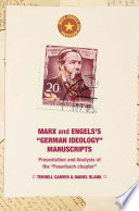 Marx And Engels S German Ideology Manuscripts