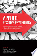 Applied Positive Psychology Book