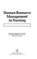 Human Resource Management in Nursing