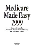 Medicare Made Easy 1999 Book