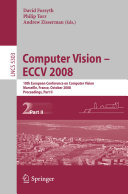 Computer Vision   ECCV 2008