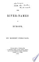 The River names of Europe Book