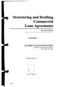 Structuring and Drafting Commercial Loan Agreements