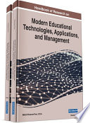 Handbook of Research on Modern Educational Technologies  Applications  and Management Book