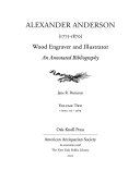 Alexander Anderson, 1775-1870