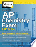 Cracking the AP Chemistry Exam  2017 Edition