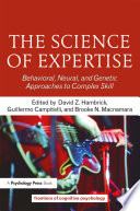 The Science of Expertise Book