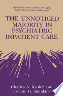 The Unnoticed Majority in Psychiatric Inpatient Care Book PDF