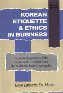 Korean Etiquette & Ethics in Business