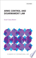 Arms Control and Disarmament Law Book