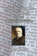 Rightly Dividing The Word of Truth Book