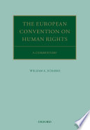 The European Convention on Human Rights PDF Book By William A. Schabas