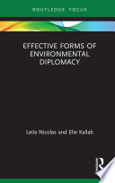 Effective Forms of Environmental Diplomacy Book