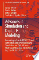 Advances in Simulation and Digital Human Modeling