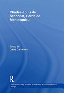 Charles-Louis de Secondat, Baron de Montesquieu [Pdf/ePub] eBook