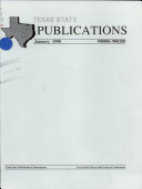 Texas State Publications