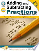 Adding and Subtracting Fractions  Grades 5   8 Book