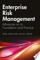 Enterprise Risk Management Book