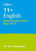 11+ English Quick Practice Tests Age 10-11 (Year 6)