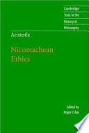 Aristotle: Nicomachean Ethics poster