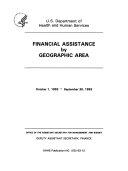 Financial Assistance by Geographic Area