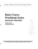 Basic Course Workbook Series  Instructor Materials