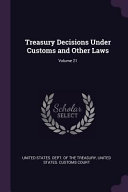 Treasury Decisions Under Customs And Other Laws 