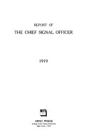 Report of the Chief Signal Officer  1919