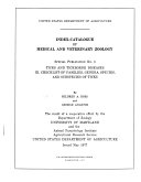 Index-catalogue of Medical and Veterinary Zoology