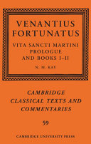 Venantius Fortunatus: Vita Sancti MartiniPrologue and Books I–II