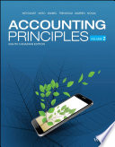 Accounting Principles  Volume 2